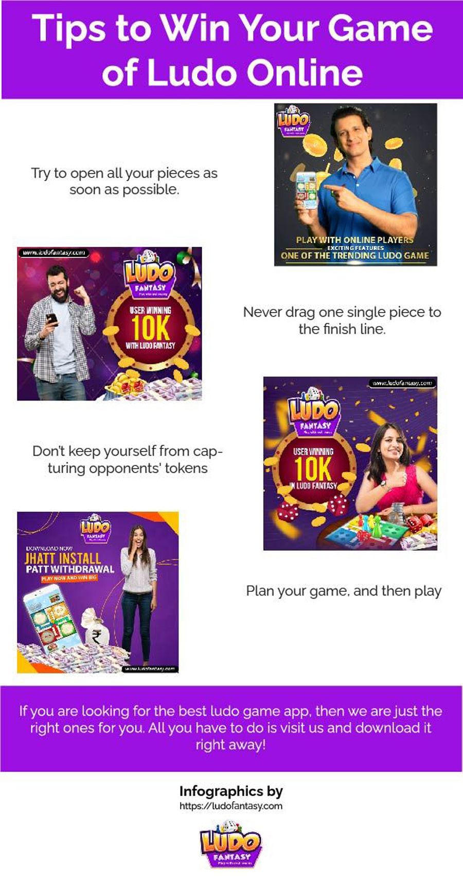 Win Your Game of Ludo Online